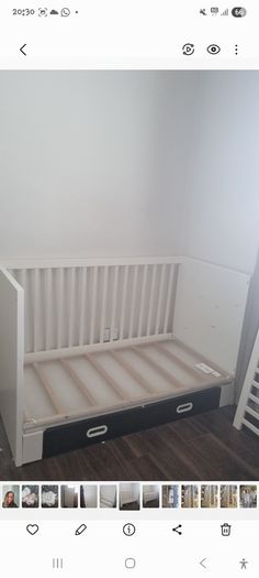 Baby Cot / Baby Bed 3 ways system