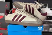 Adidas Samba OG Putty Green Maroon ID1482