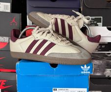 Adidas Samba OG Putty Green Maroon ID1482