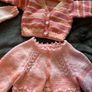 Hand Knitted Baby Girl Cardigans Image 6