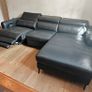 Leather recliner sofa Image 5