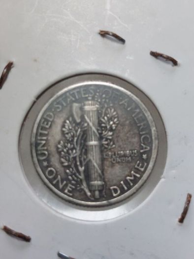 1916 mercury silver dime