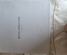 Royal doulton Whiskey decanter and six tumbler glasses