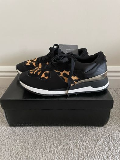 New Dune London Leopard Runners Trainers Uk6 39eur