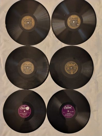 6 Brunswick and Capitol Gramophone Records
