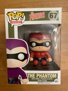 Vaulted Funko Pop! The Phantom Red Suit #67 Mint Condition