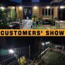 Solar Lights,203LED Solar Lights Outdoor Garden,Solar Security Light Outdoor Motion Sensor Wall Light with3 Intelligent Modes for Outside 4 Pack (FREE POSTAGE) Image 3