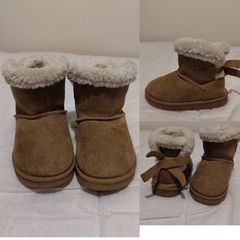 Warm Lined Brown Suede Boots