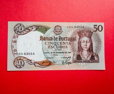 Portugal.  50. Escudos  1964  Pick 168   ( uncirculated )