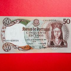 Portugal.  50. Escudos  1964  Pick 168   ( uncirculated )