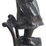 Girl On A Stool (30cm) - Bronze, Signed Image 3