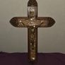 Vintage Wooden "Last Rites" Crucifix Image 7