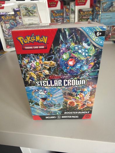 Pokemon stellar crown booster bundle