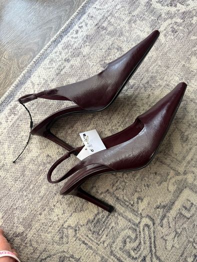 Stradivarius slingback heels
