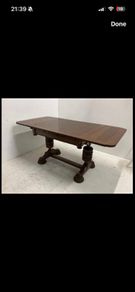 antique table- purchased at auction (extendable)