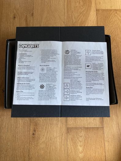 dingbats  board game vintage