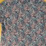 Pretty Green Mens Shirt XL Slim Fit - Blue\Red Print Floral Paisley Short Sleeve Image 10