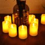 LED Electronic Candles With Head Movement Function Are Suitable for Decorating Electronic Candles Image 2