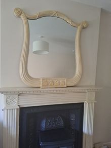 Mirror Overmantle