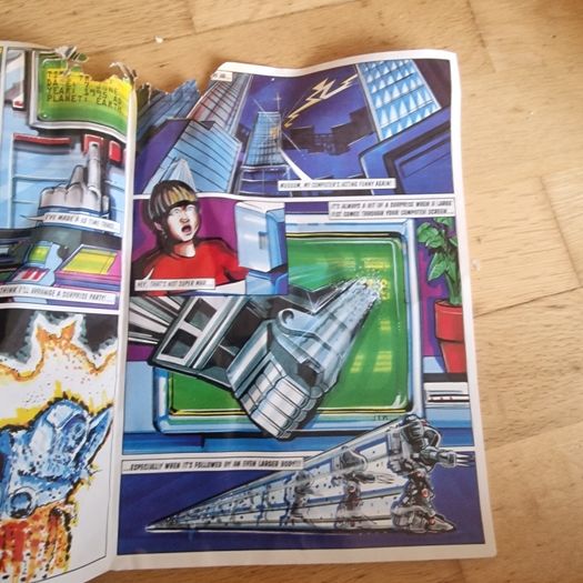 Tomy Z Knights Hardware Robot from 1990's