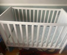 Cot and mattress