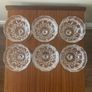 6 Clarenbridge Crystal Vintage Dessert/Champagne/Cocktail Glasses Image 2