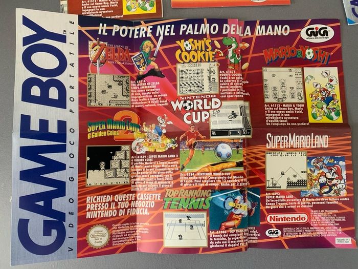 Nintendo Gameboy Boxed