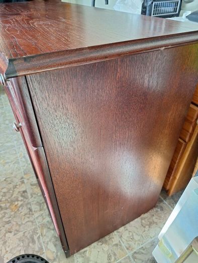 Wooden unit damage to one knob