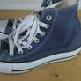 Unisex Converse Chuck Taylor All Stars Blue Classic High Top Mens 3 Womens 5 Euro 35 Image 9