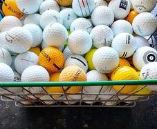 jj's cork golf balls - practice - b garde