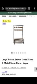 coat rack with bench