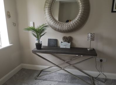 Modern console table