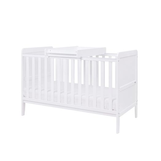 Tutti Bambini Rio Cot Bed + Premium Little Green Sheep Natural Mattress