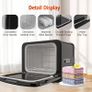 Towel Warmer,Towel Heater Cabinet, Extremely fast heating speed,Easy Operation, Towel Warmer for Spa and-Bathroom(8L,Black) Image 6