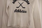 Boys white Abercrombie top
