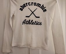 Boys white Abercrombie top