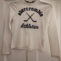 Boys white Abercrombie top