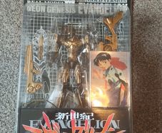 Evangelion Real Model Action Figure Unit-01 Gold version