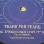Tears For Fears 7" Vintage Cut Vinyl Record "First Pressing" 1989 (SUPER ULTRA RARE) Hard To Acquire In This Exceptional Unique Condition Image 4