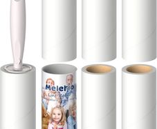 Lint Rollers 5 Refills Full 420 Sheets with Protective Cover,1 handle with 6 Extra Sticky Lint Roller Set for Clothes, Sofa, Bed and Carpet, Lint Roller for Pet hair, Cat Hair, Dog Hair, Dust