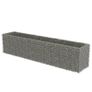 Gabion Raised Bed Galvanised Steel 450x90x100 cm Image 2