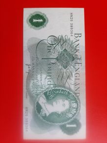 Bank of England One Pound Note