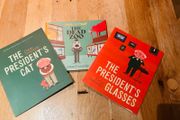 Peter Donnelly Kids Books x3 - The President's Cat, Glasses &amp; Dead Zoo