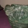 Antique Chinese Green Quartz Carved Lidded Jar Image 8