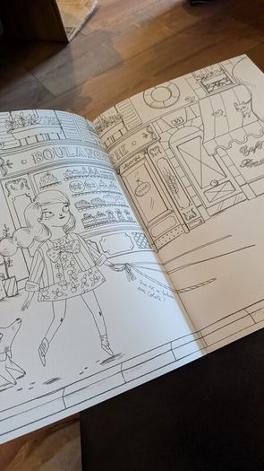 Moulin Roty coloring book