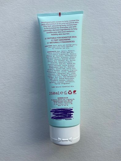 Nursem caring body cream 250 ml