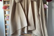 cardigan asymmetrical 30% wool cardigan Dunnes stores drape effect medium