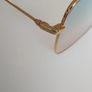 CHRISTIAN DIOR LKSA9 CD logo gold trim light blue square frame sunnies Image 8