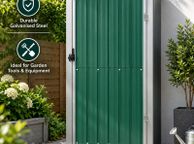 main image for ad Garden Tool Shed Green Galvanised Steel Green