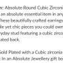 Brand New Cubic Zirconia Earrings Image 3